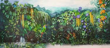 Print of Modern Botanic Paintings by Satu Laurel