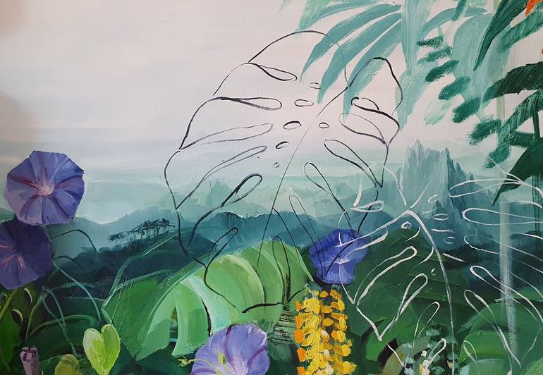 Original Botanic Painting by Satu Laurel