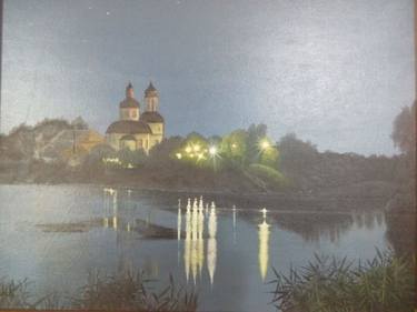 Original Landscape Painting by Mykola Kurinnyi