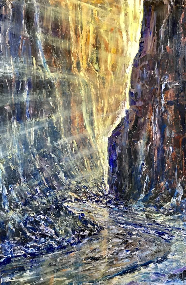 Original  Painting by david iles