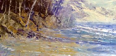 Original Impressionism Seascape Paintings by David Iles