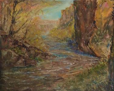 Original Impressionism Landscape Paintings by David Iles