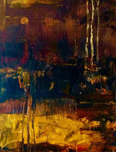Original Abstract Expressionism Landscape Paintings by David Iles