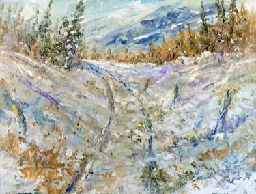 Original Expressionism Landscape Paintings by David Iles