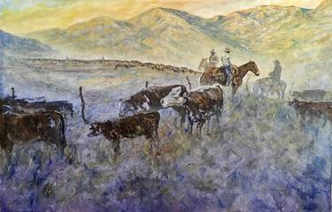 Original Rural life Paintings by David Iles