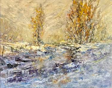 Original Impressionism Landscape Paintings by David Iles