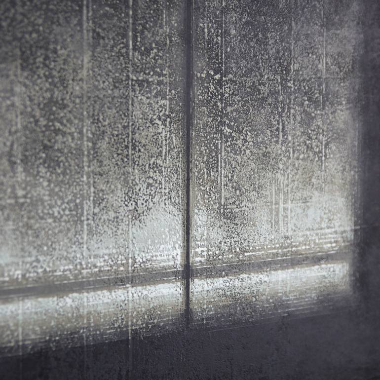 Original Conceptual Abstract Painting by Damian Willett