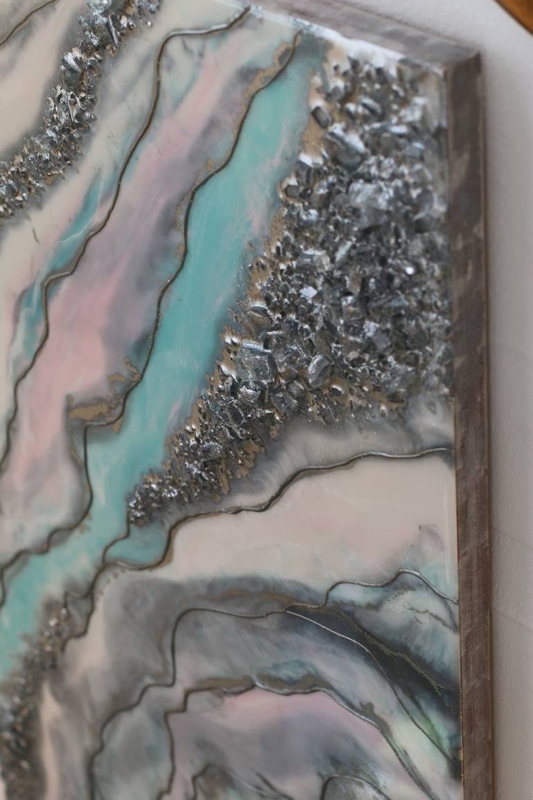 Original rock Abstract Painting by Anita Korzun