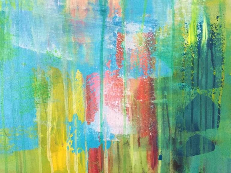 Original Abstract Nature Painting by Stephanie Fonteyn
