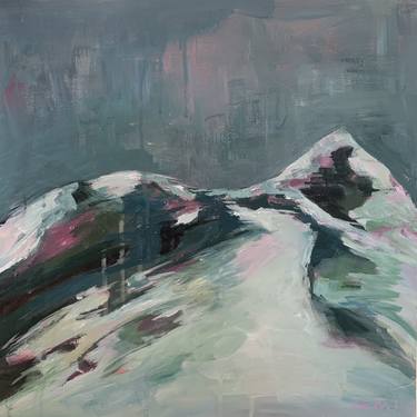 Original Abstract Expressionism Landscape Paintings by Stephanie Fonteyn