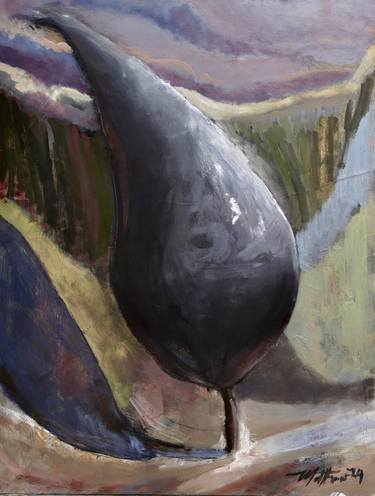 Original Art Nouveau Landscape Paintings by Matthew Betancourt
