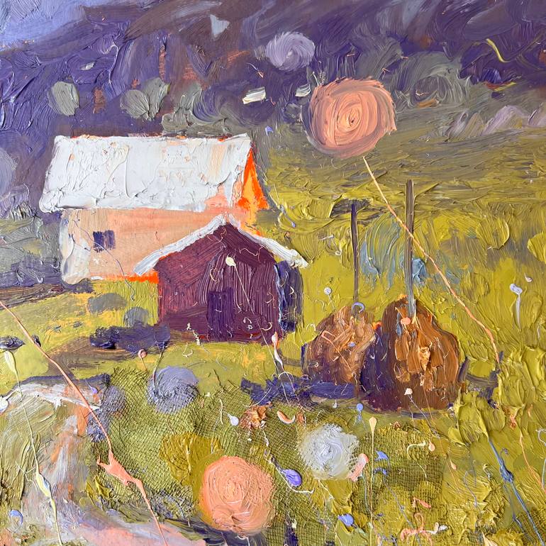 Original Contemporary Landscape Painting by Andrii Kovalyk 