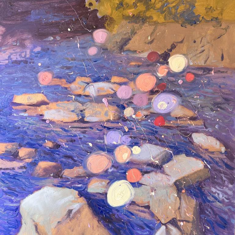 Print of Contemporary Landscape Paintings by Andrii Kovalyk 