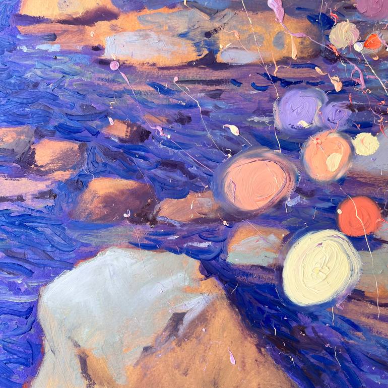 Original Contemporary Landscape Painting by Andrii Kovalyk 