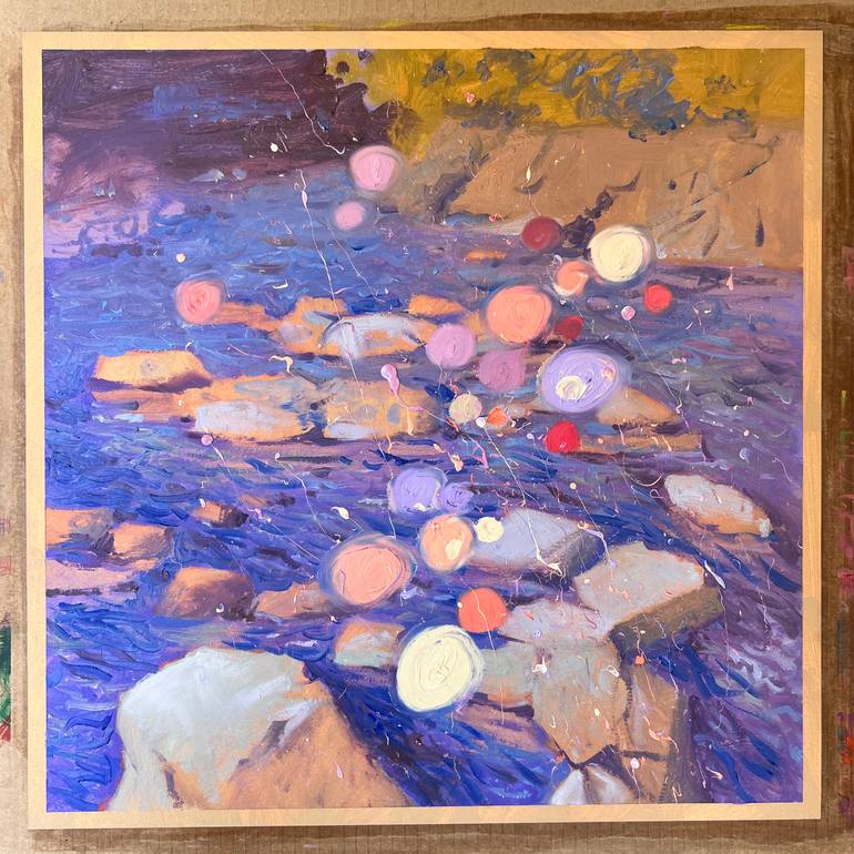 Original Contemporary Landscape Painting by Andrii Kovalyk 