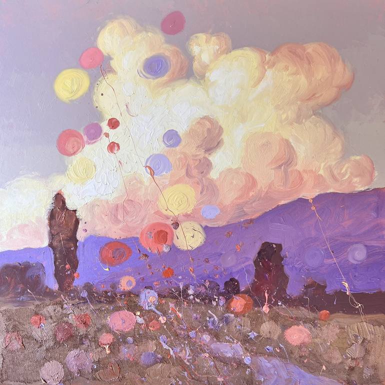 Print of Modern Landscape Paintings by Andrii Kovalyk
