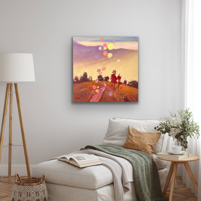 Original Contemporary Landscape Painting by Andrii Kovalyk 