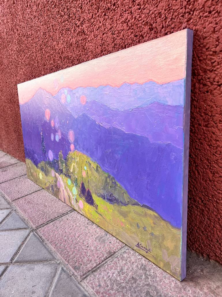 Original Contemporary Landscape Painting by Andrii Kovalyk 