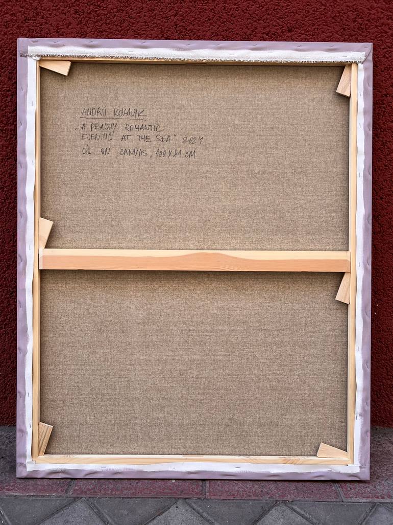 Original Contemporary Beach Painting by Andrii Kovalyk 