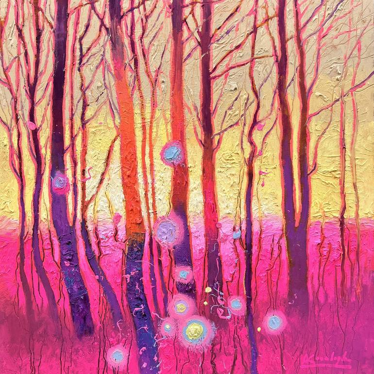 Print of Contemporary Landscape Paintings by Andrii Kovalyk