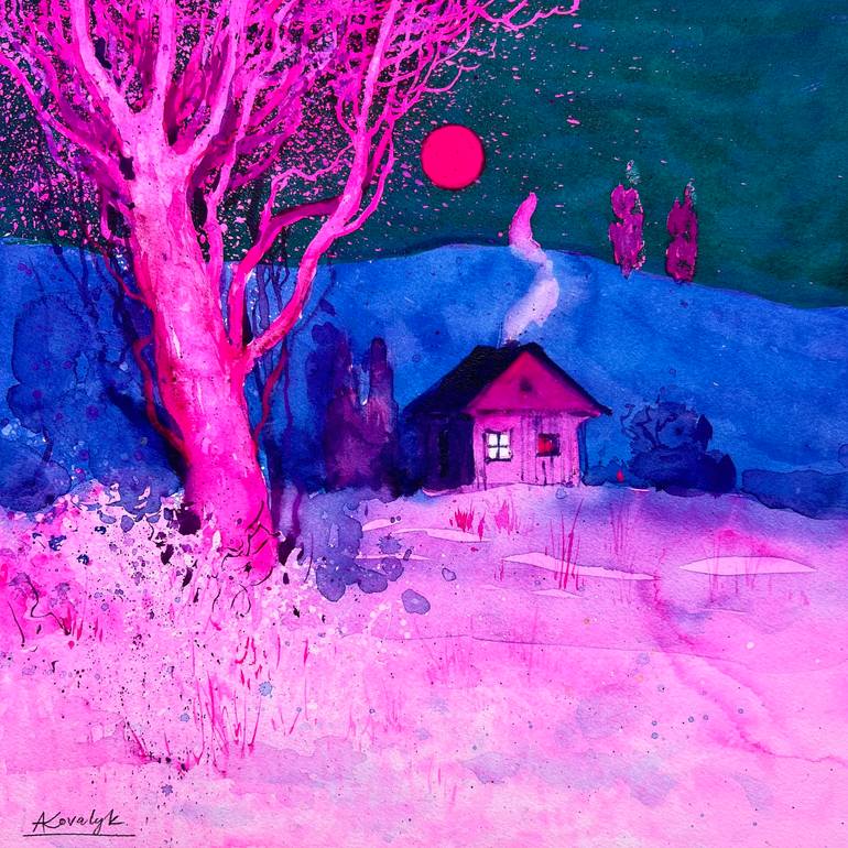 Original  Painting by Andrii Kovalyk 