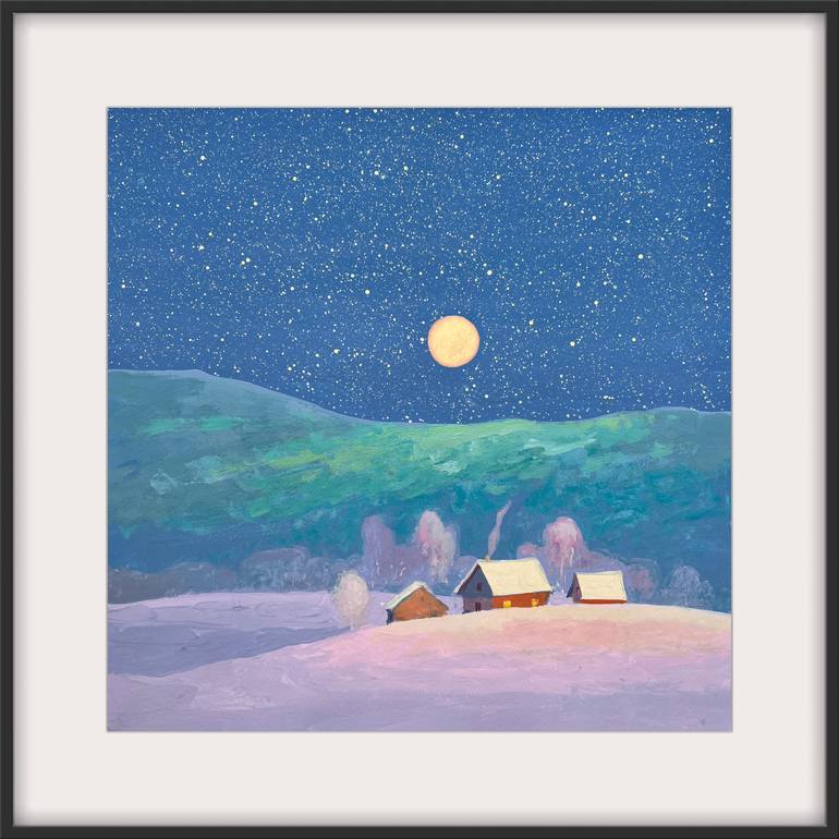 Original Contemporary Landscape Painting by Andrii Kovalyk 