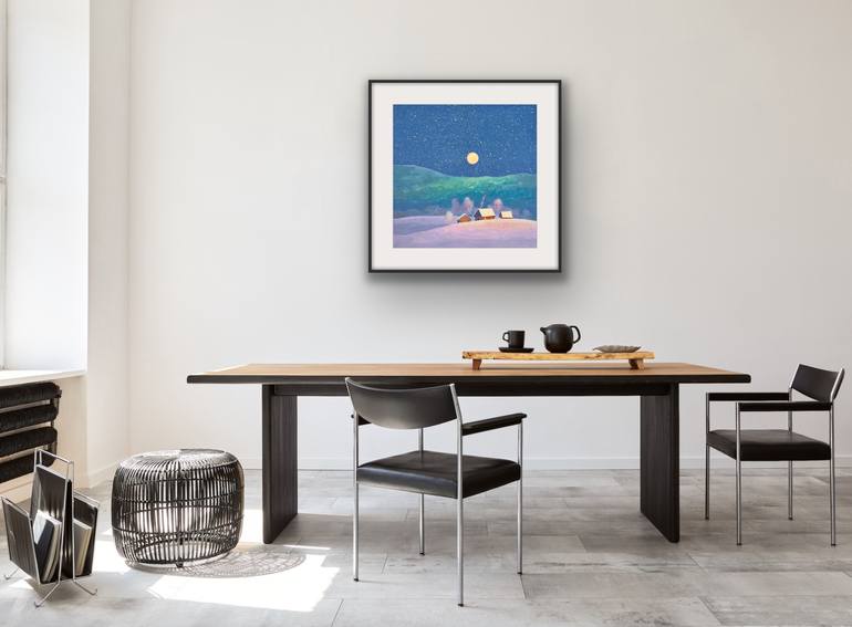 Original Contemporary Landscape Painting by Andrii Kovalyk 