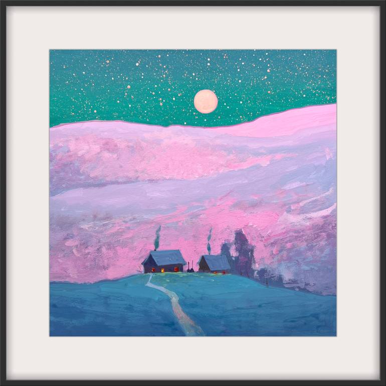 Original Contemporary Landscape Painting by Andrii Kovalyk 