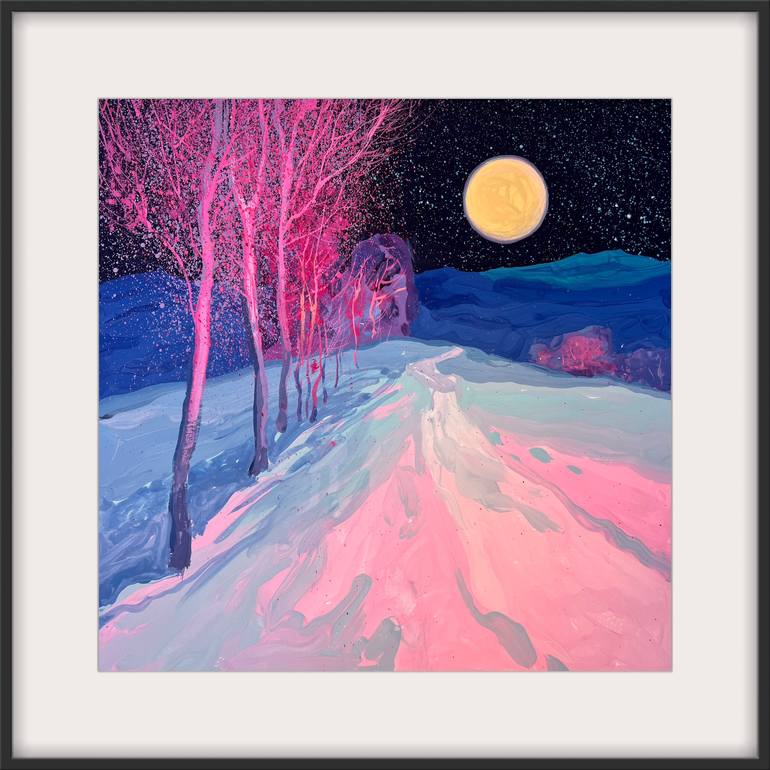 Original Contemporary Landscape Painting by Andrii Kovalyk 