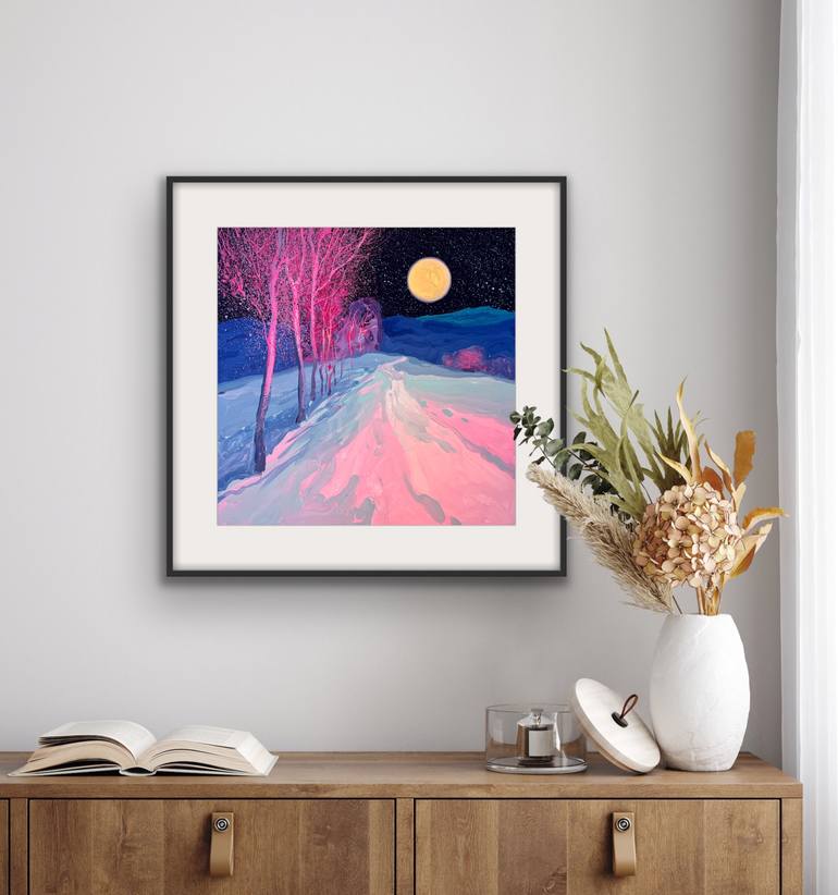Original Contemporary Landscape Painting by Andrii Kovalyk 