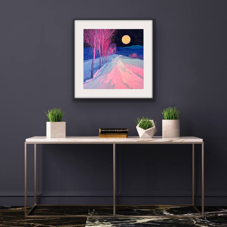 Original Contemporary Landscape Painting by Andrii Kovalyk 