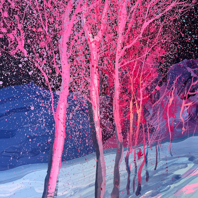 Original Contemporary Landscape Painting by Andrii Kovalyk 
