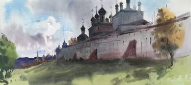 Original Architecture Paintings by Andrii Kovalyk