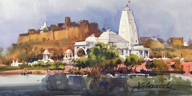 City landscape. Jaipur, India thumb