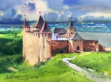 Original Fine Art Architecture Paintings by Andrii Kovalyk