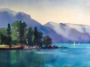 Morning on Lake Garda thumb