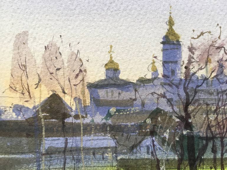 Original Fine Art Landscape Painting by Andrii Kovalyk 