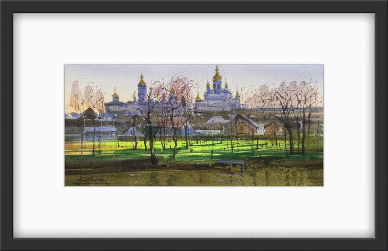 Original Fine Art Landscape Painting by Andrii Kovalyk 