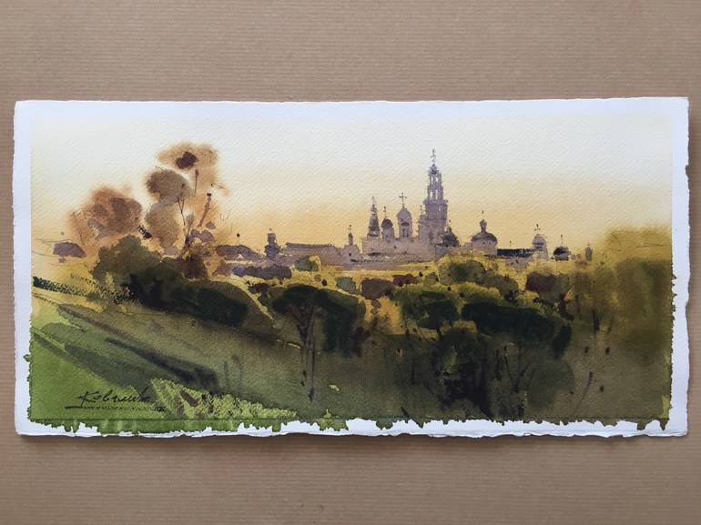 Original Landscape Painting by Andrii Kovalyk 