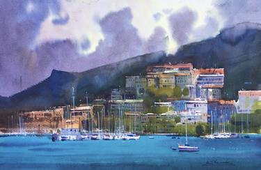 Original Fine Art Seascape Paintings by Andrii Kovalyk 
