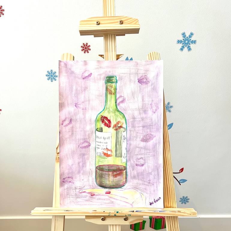 Original Art Deco Fantasy Painting by Svetlana Shavrina