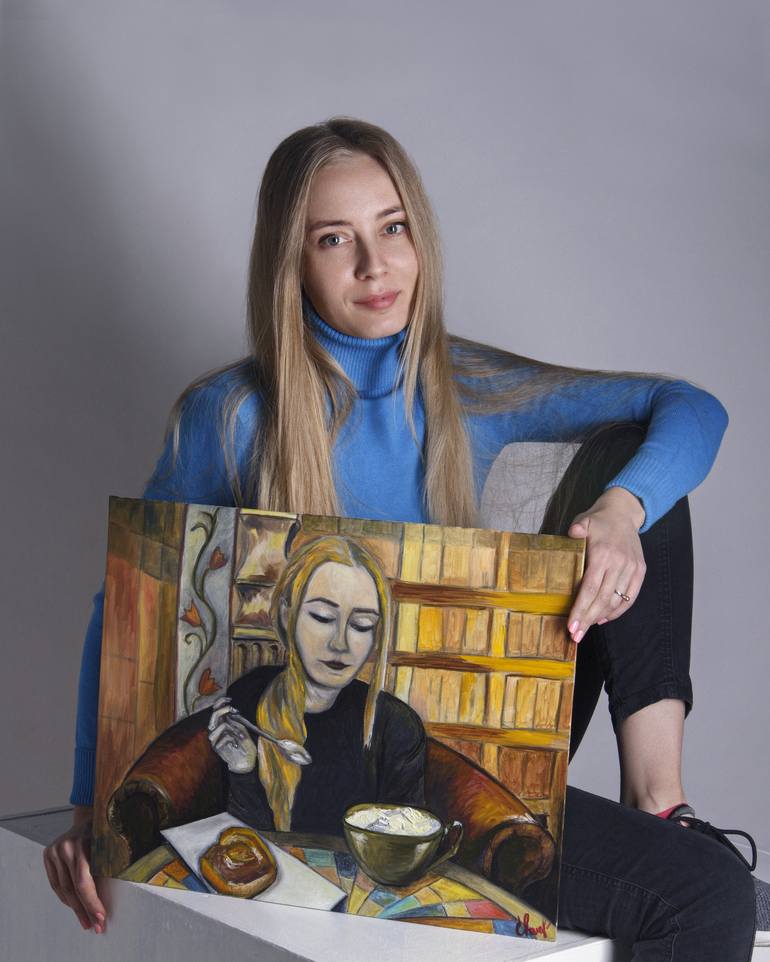 Original Portrait Painting by Svetlana Shavrina