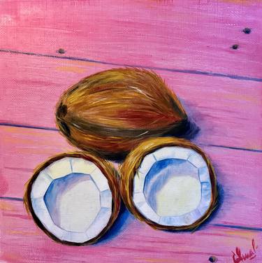 COCONUTS, oil on canvas, 2019 (original) thumb