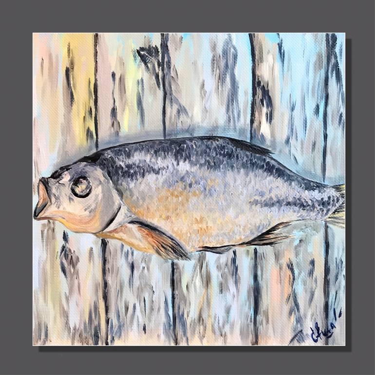 Original Fish Painting by Svetlana Shavrina
