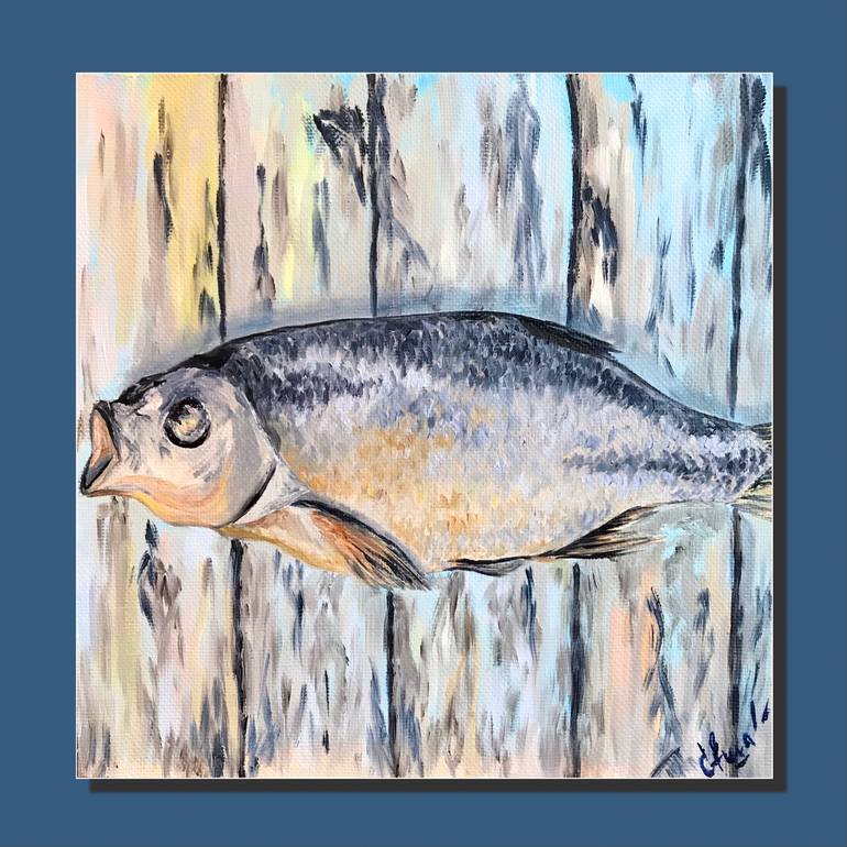 Original Fish Painting by Svetlana Shavrina