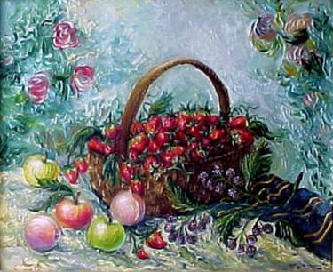 Original Floral Paintings by Nino Kakhetelidze