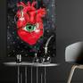Anatomy of Love, See you - oil on canvas. Painting in interior.