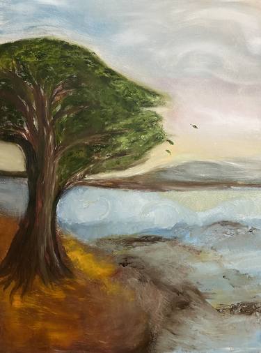 Original Expressionism Landscape Paintings by Lisa Lockett