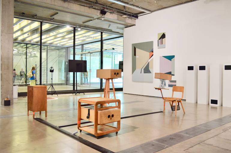 Original Figurative Pop Culture/Celebrity Installation by Monika Kühne Jørgensen 