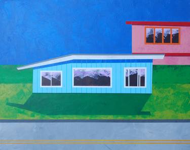 Print of Pop Art Architecture Paintings by Indrajeet Chandrachud